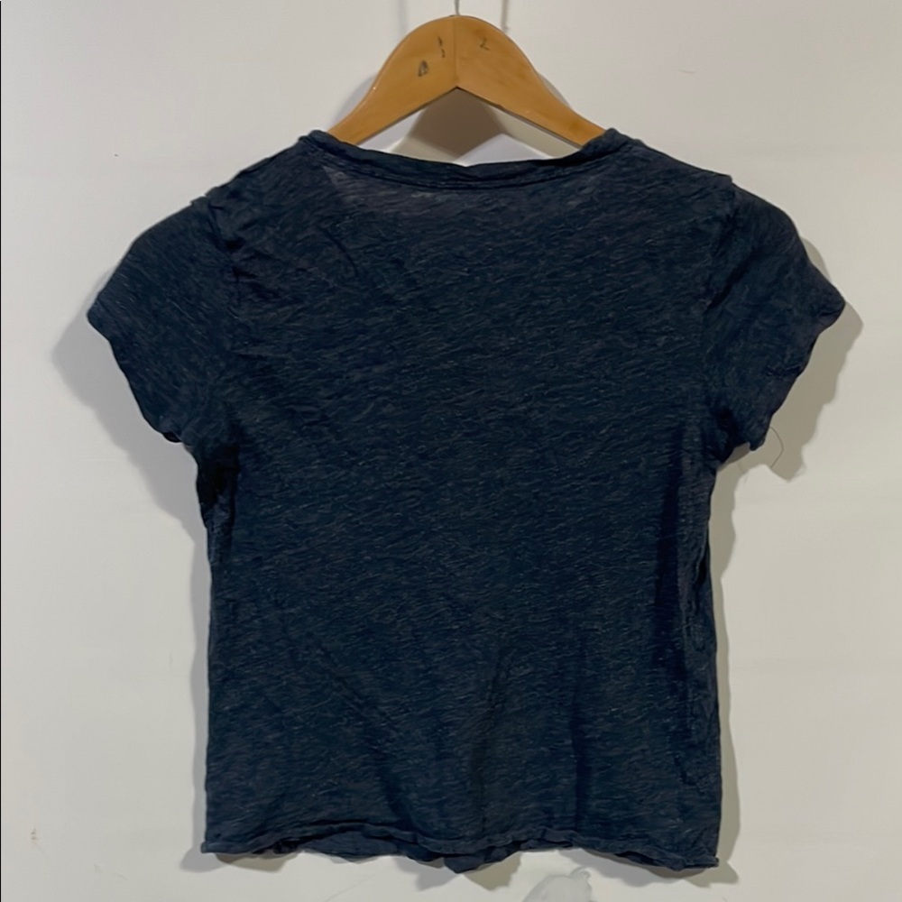 Madewell Navy Short Sleeve Tee - Picture 3 of 4